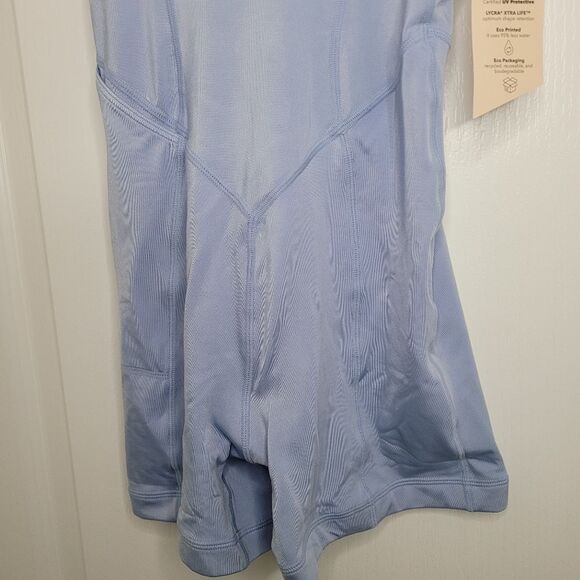 We Are HAH by Free People Raise The Barre Onesie Blue - Picture 7 of 9